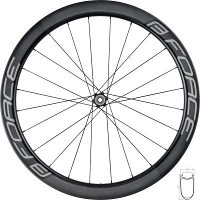 Kolo zadní siln. F. TEAM SP KARBON DISC 50 plášť.