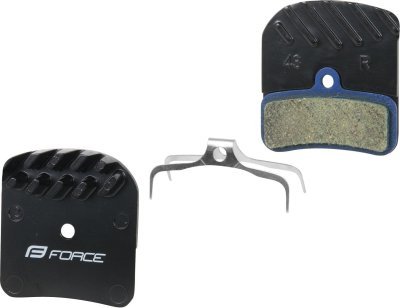 Destičky brzdové FORCE SH H03A polymer,s chladičem
