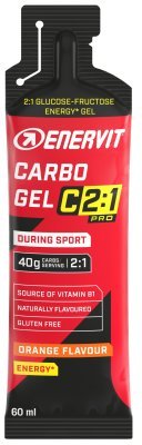 ENERVIT Carbo Gel C2:1, sáček, 60 ml pomeranč