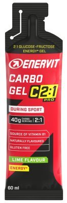 ENERVIT Carbo Gel C2:1, sáček, 60 ml limetka