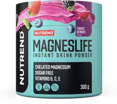 Nutrend MAGNESLIFE INSTANT DRINK POWDER 300 g lesní plody