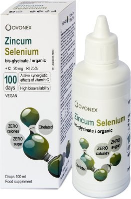 Kapky Liquid OVONEX ZINCUM/SELENIUM 100ml