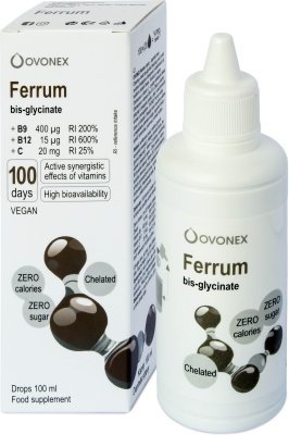 Kapky Liquid OVONEX FERRUM 100ml