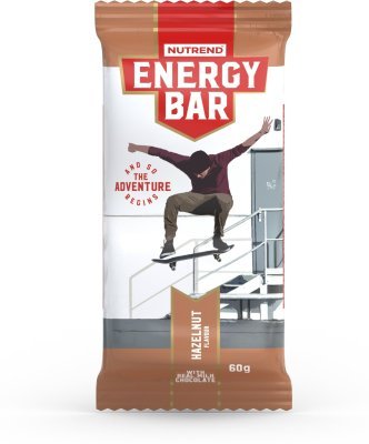 Nutrend Tyčinka ENERGY BAR, 60g, lískový ořech