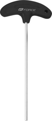 Klíč inbus FORCE 4 x150mm, černý