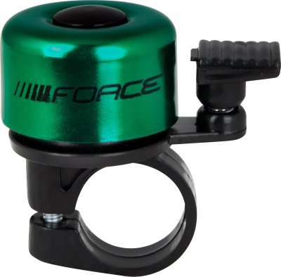 Zvonek F MINI Fe/plast 22,2mm paličkový, zelený