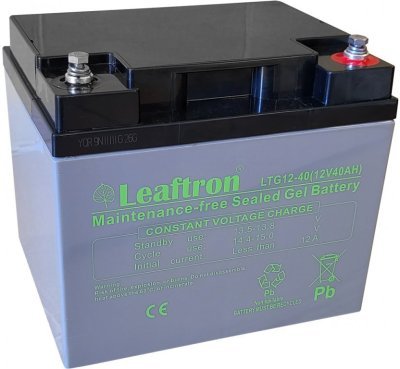 Akumulátor Leaftron 12V, 40Ah (LTG12-40)