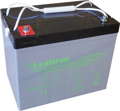 Akumulátor Leaftron 12V, 75Ah (LTG12-75)