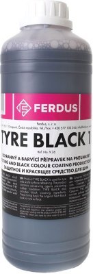 Oživovač pneumatík - ochranný a oživujúci prípravok na pneumatiky, čierna farba - Tyre Black 1l