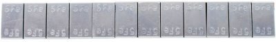 Samolepící závaží 12x5g, pásek 60g, Zn