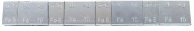 Samolepící závaží 4x5g + 4x10, pásek 60g, Zn, pásek NORTON