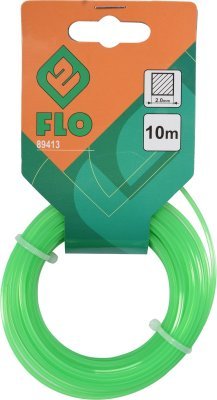 Struna do strunové sekačky čtvercový průřez 2,0 mm x 10 m Flo TO-89413