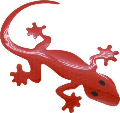 Compass dekor samolepící GECKO červený