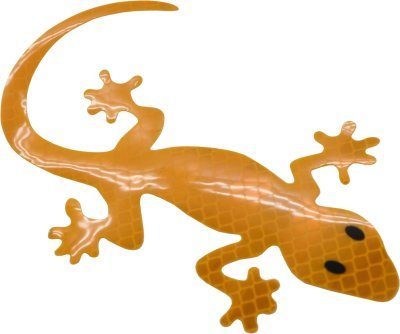 Compass dekor samolepící GECKO žlutý