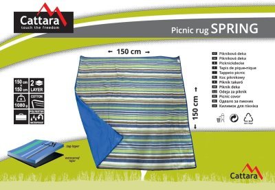 Pikniková deka Cattara SPRING 150x150cm