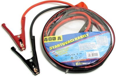 Compass startovací kabely 400A 3m 100% měď ZIPPER BAG