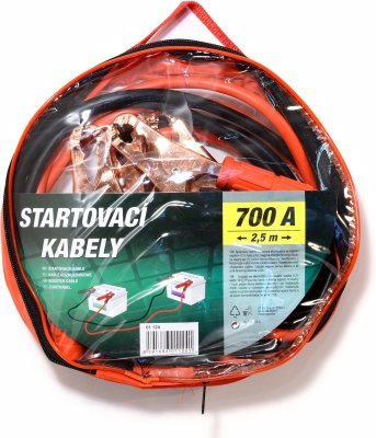 Compass startovací kabely 700A 2,5m ZIPPER BAG
