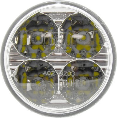 Světla denního svícení 4 HIGH POWER LED 12V/24V (kulatá 70 mm)