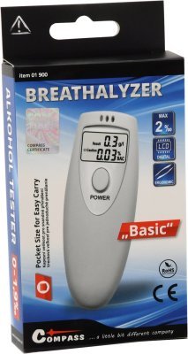 Alkohol tester Compass SILVER, digitální