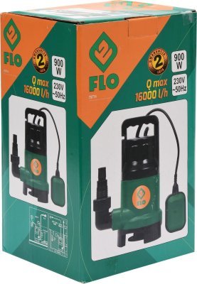 Čerpadlo ponorné 900 W 16000 l/h 10m Flo TO-79774
