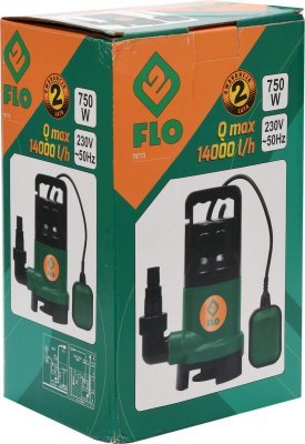 Čerpadlo ponorné 750 W 14000 l/h 10m Flo TO-79773