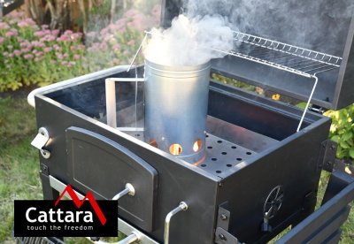 Startér na dřevěné uhlí a brikety Cattara