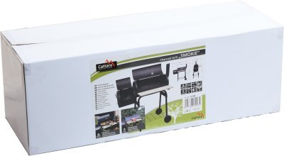 Gril na dřevěné uhlí Cattara SMOKIE s udírnou