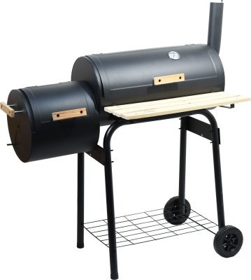 Gril na dřevěné uhlí Cattara SMOKIE s udírnou