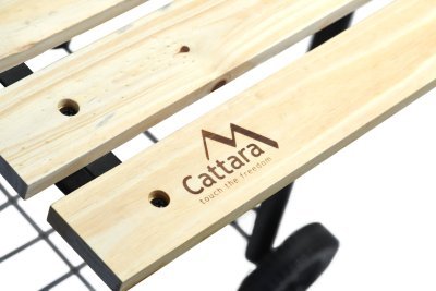 Gril na dřevěné uhlí Cattara SMOKIE s udírnou
