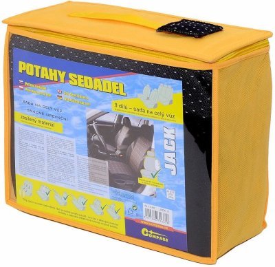 Potahy sedadel sada 9ks JACK II. AIRBAG Compass