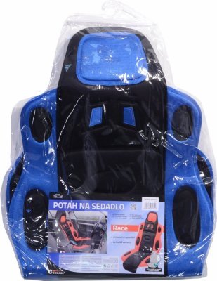 Potah sedadla RACE černo-modrý Compass
