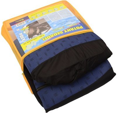 Potahy sedadel sada 9ks POLY modré AIRBAG Compass