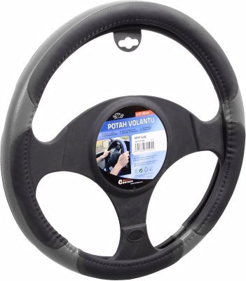 Potah volantu GRIP šedý Compass