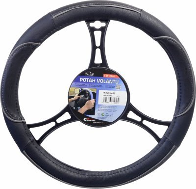 Potah volantu WAVE šedý Compass
