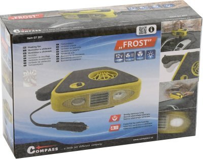 Compass ventilátor s ohřevem frost 3in1 12v