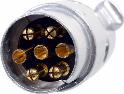 Compass zástrčka tažného zařízení 7 pólů alu