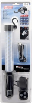 Compass svítilna montážní 27+7led nabíjecí 12/230v li-on 1200mah