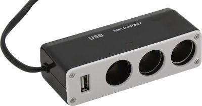 Compass roztrojka 12/24v + usb 1000ma