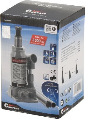 Compass hever hydraulický 2 t  tüv, gs, ce