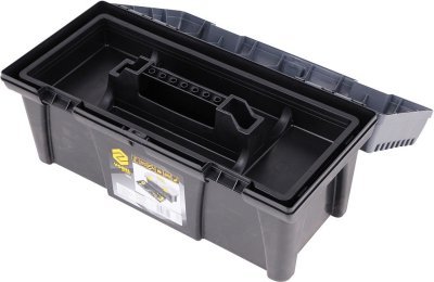 Box na nářadí Vorel plastový 20", 2 zámky, šedé víko 50cm