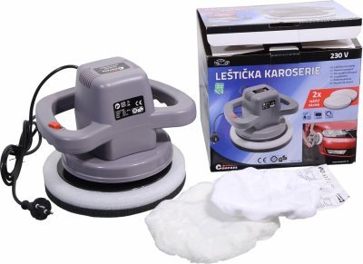 Compass leštička karoserie automobilu 230v 120w 240mm 3100 ot.