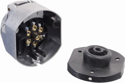 Compass zásuvka tažného zařízení 7 pólů alu