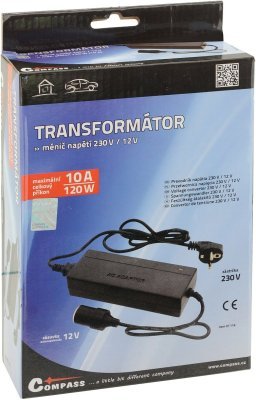 Compass trafo 230/12v 10amp