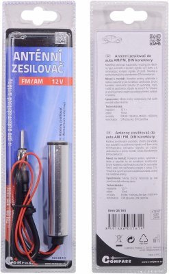 Compass anténní zesilovač am/fm 12v