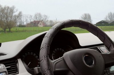 Compass potah volantu omotávací černý