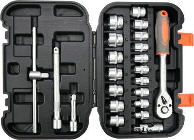Sada nářadí gola 3/8" Sthor 22 kusů
