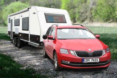 Zrcátko boční přídavné Compass CARAVAN PLUS