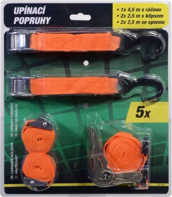 Popruhy sada 5 dílů GREEN