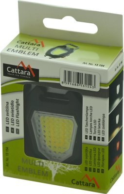 Svítilna COB 560lm MULTI EMBLEM se zapalovačem Cattara 13154