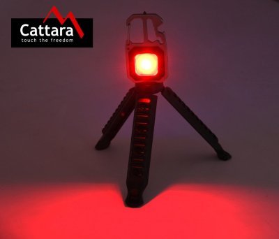 Svítilna COB 600lm MULTI TRIPOD se stojánkem Cattara 13153
